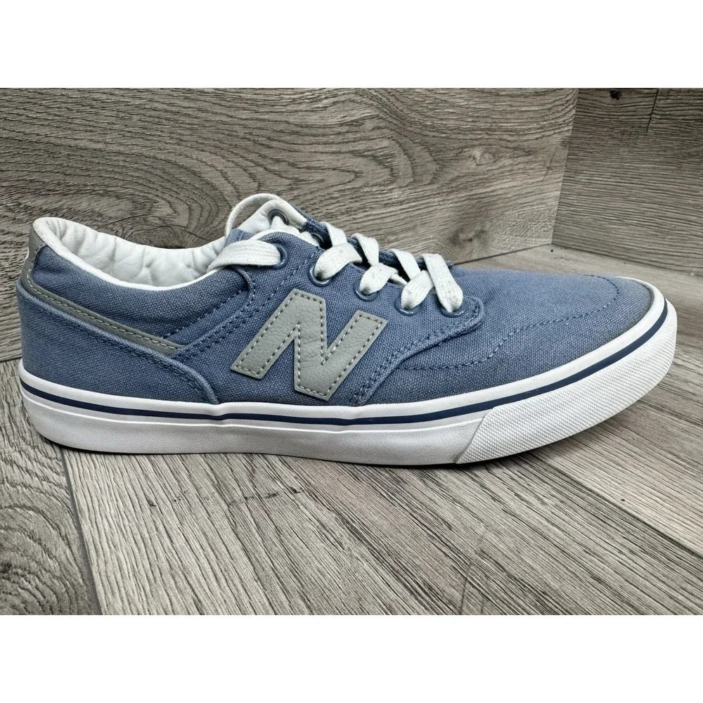 New Balance All Coasts AM331BSL Canvas Skateboarding Shoes Mens 8.5 Blue Sneaker